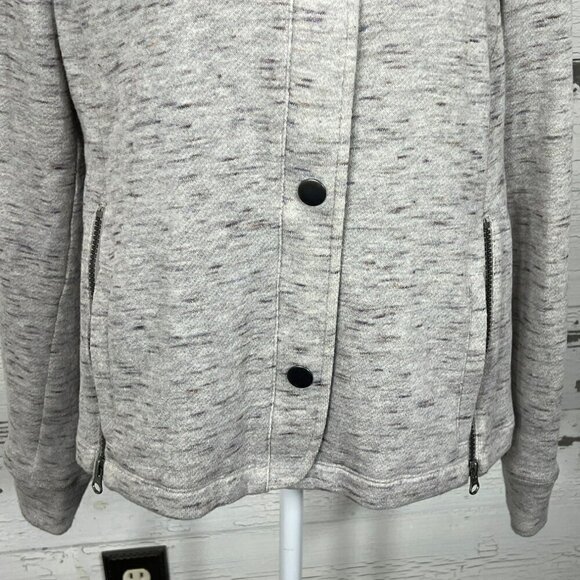 CABI Rookie Jacket Heather Gray Sz L #6032 EUC - Picture 5 of 8